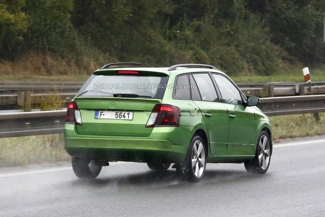 Skoda Fabia Combi излиза след седмица
