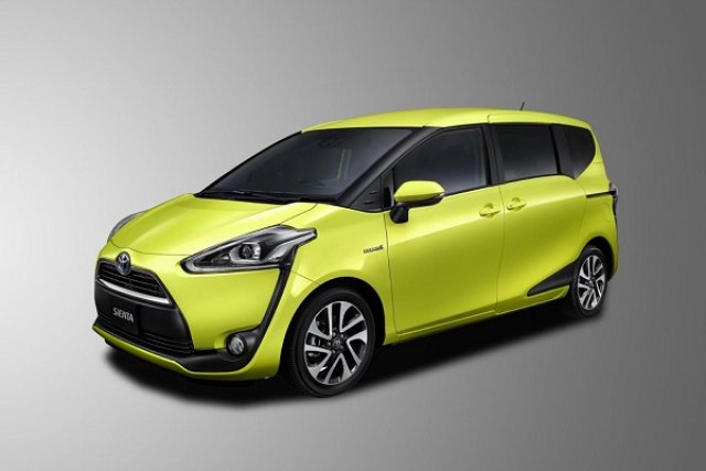 Новата Sienta е вдъхновена от спортни обувки 