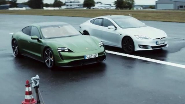 Porsche Taycan срещу Tesla Model S - спорът продължава