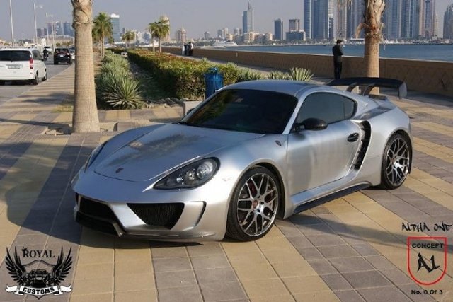 Араби направиха най-сложния тунинг за Porsche Cayman 