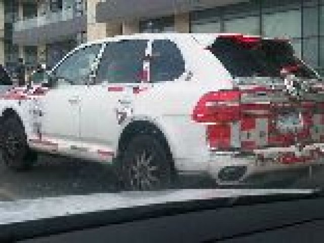 Porsche Cayenne превърнат в Т'ва