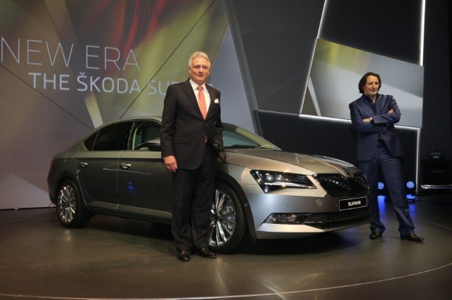 Новата Skoda Superb излезе на сцената 
