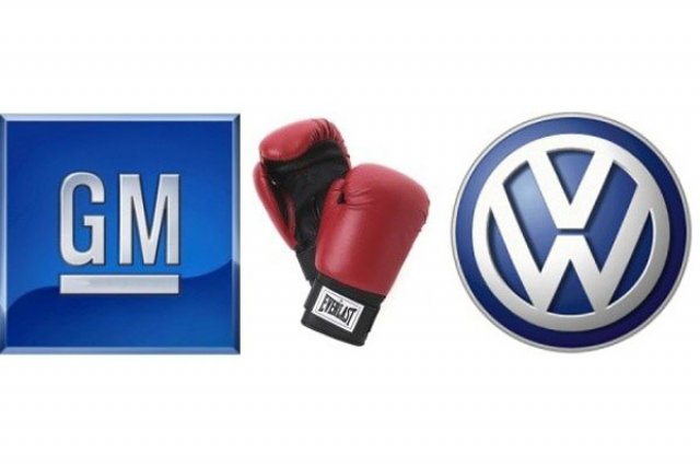 Volkswagen оспорва лидерството на GM