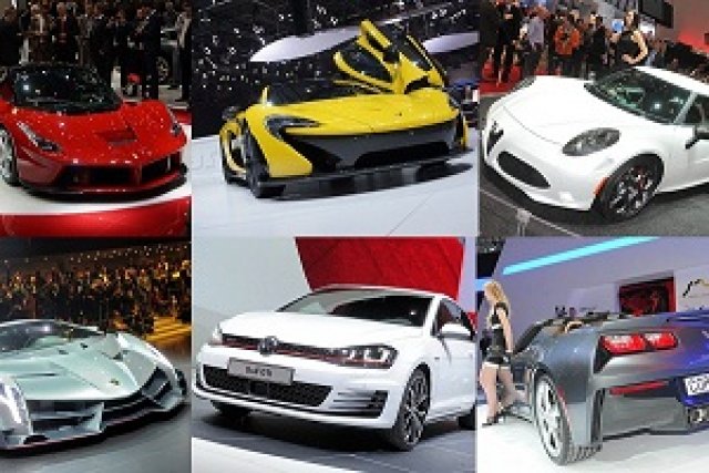 Най-популярните коли от автоизложението в Женева