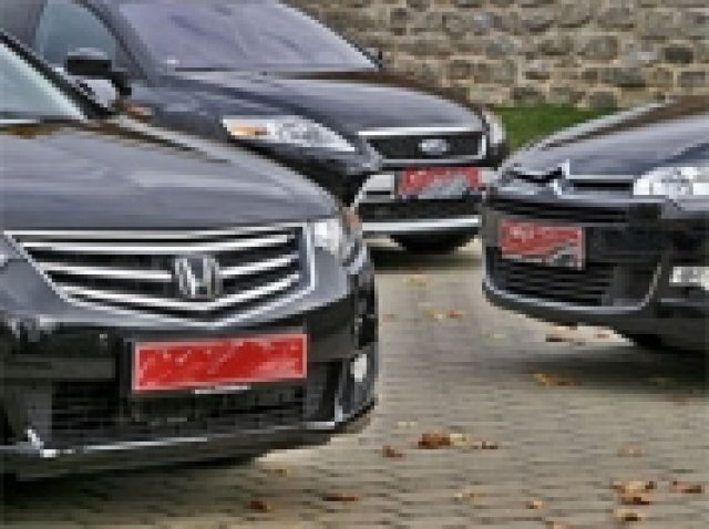 Citroen C5 2.2 HDi vs Ford Mondeo 2.2 TDCi vs Honda Accord 2.2 i-DTEC