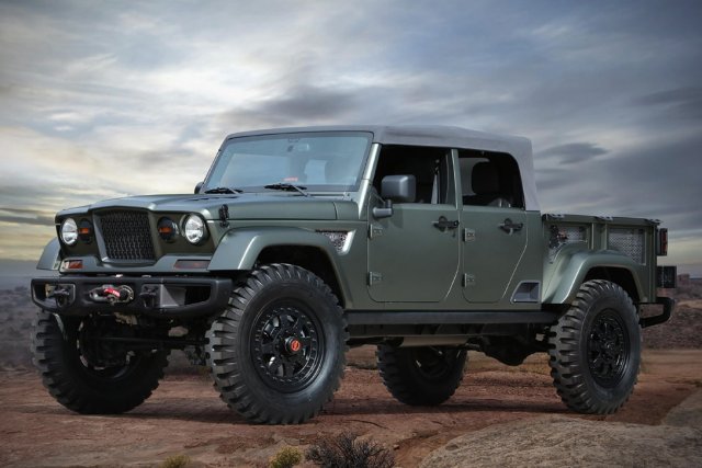 Jeep пуска ретро-пикап на пазара