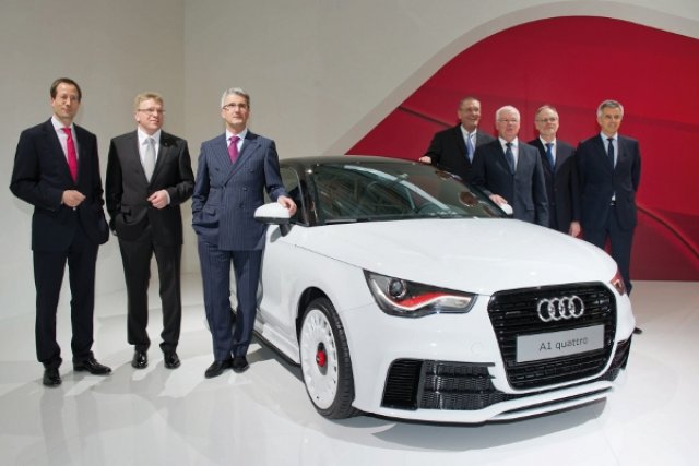 Audi записа най-доброто тримесечие в историята си