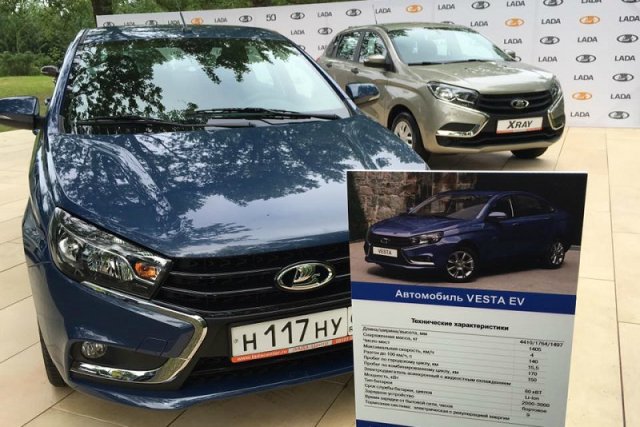 Lada показа Vesta на ток