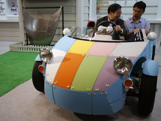 Toyota показа кола ала Lego