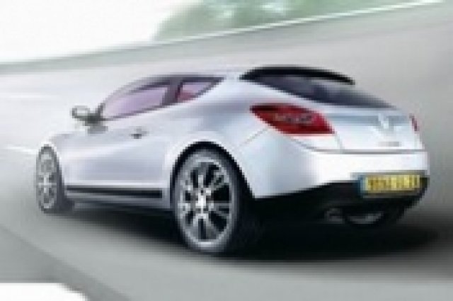Неофициална снимка на Renault Megane Coupe