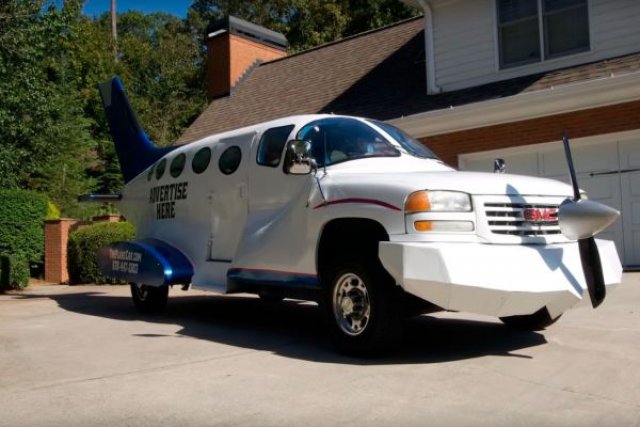 Американец кръстоса GMC Sierra и Cessna Ram (ВИДЕО)