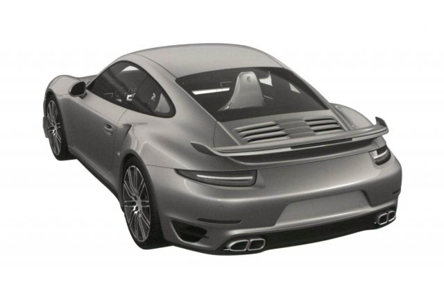 Първи снимки на обновения 911 Turbo