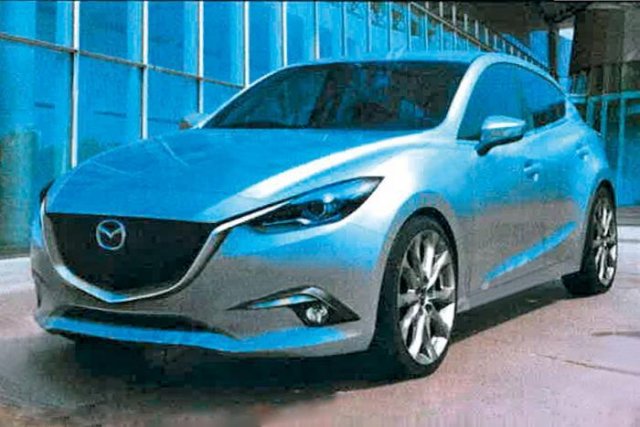 Първи снимки на новата Mazda3