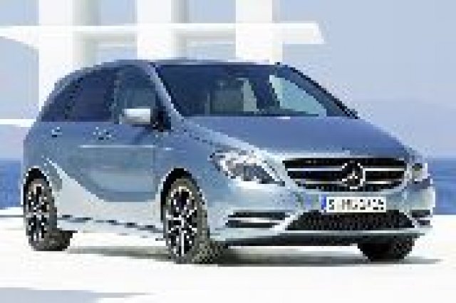 Първа снимка от новия Mercedes-Benz B-Class 