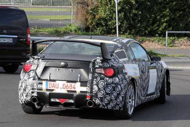 RWD купето на Toyota стъпи на Nürburgring