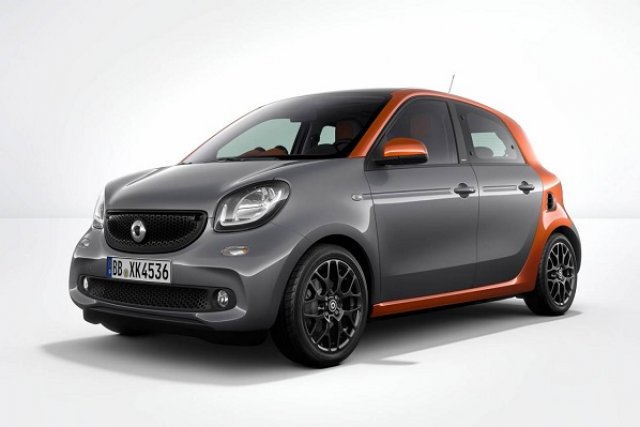 Smart пусна ForFour Edition 1