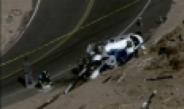 Хеликоптер се разби по време на реклама на Audi Shelley