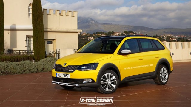 Това ли ще е новата Skoda Fabia Scout?