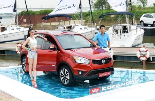 SsangYong Korando премина през фейслифт