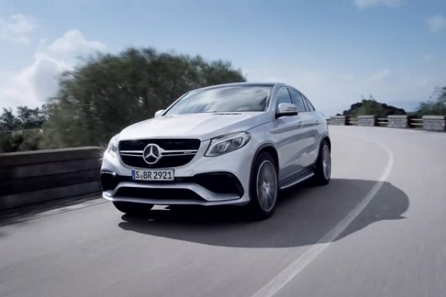 Mercedes-AMG GLE 63 Coupe застана пред камерите
