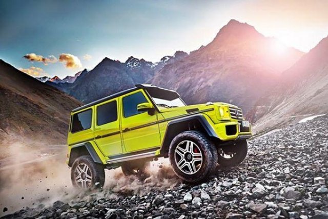 G-Class 6x6 стана 4х4