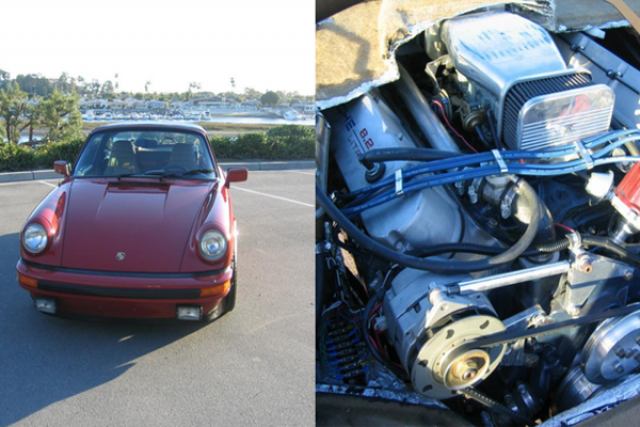 Porsche 911 с V8 мотор от Cadillac? Възможно е