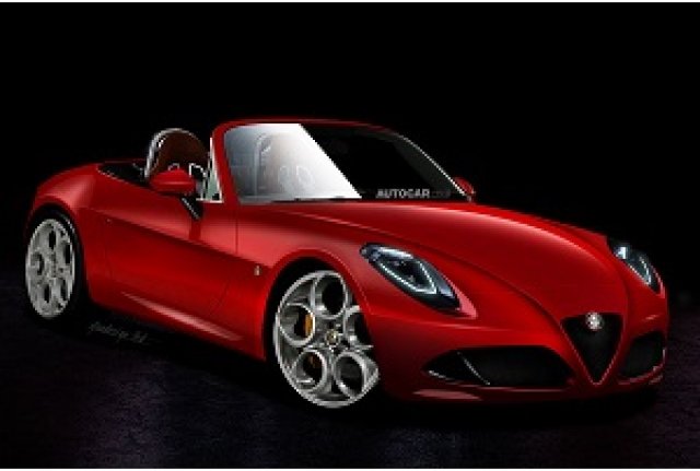 Бъдещата Alfa Romeo Spider ще е наполовина еднаква с Mazda MX5