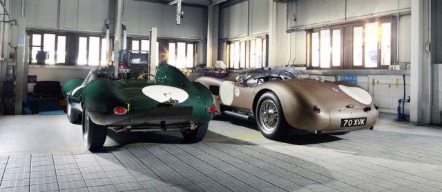 Jaguar напомня за легендарните състезатели C и D-type