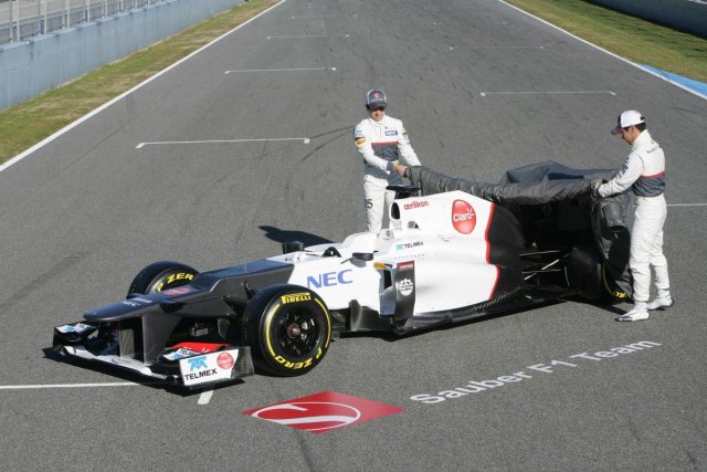 Sauber F1 представи отбора за сезон 2012