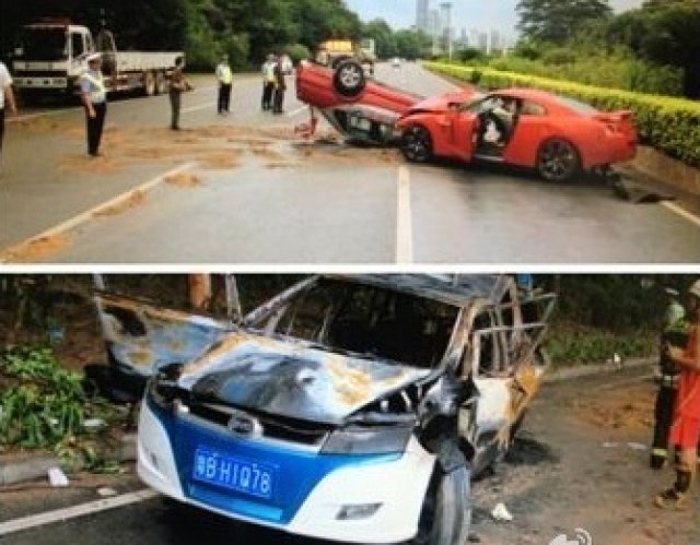 Първи жертви на катастрофа с електромобил