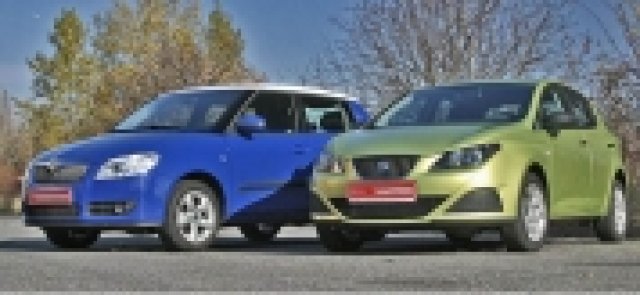 Seat Ibiza 1.4 16V vs Skoda Fabia 1.4 16V