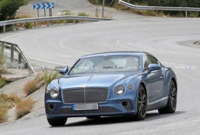 Bentley тества хибриден Continental