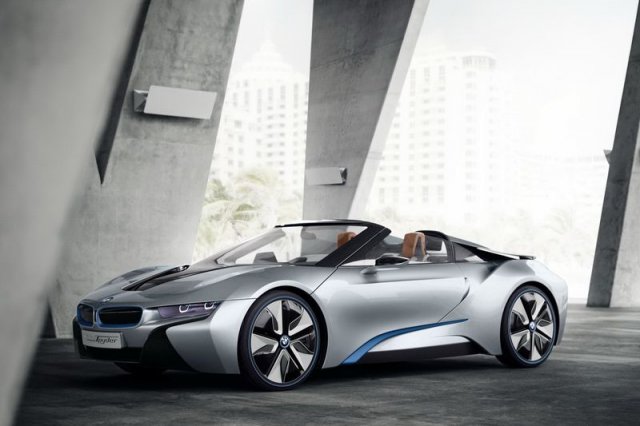 BMW показа концепта i8 Spyder без покрив