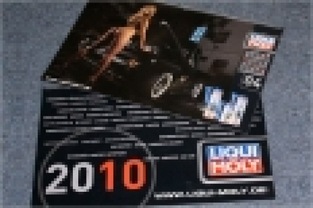 И Liqui Moly с календар. Еротичен.