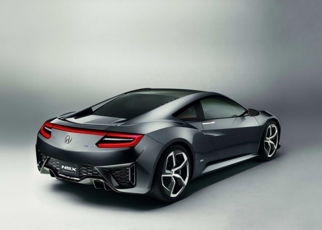 Acura NSX - две турбини, три електромотора