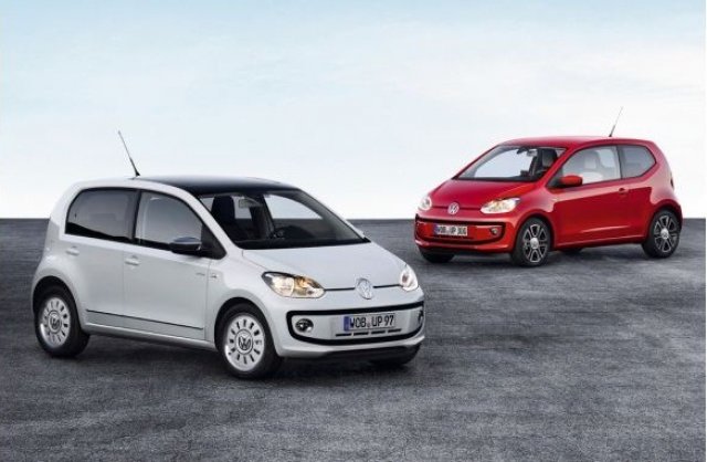 Volkswagen up! с двигател от концепта XL1