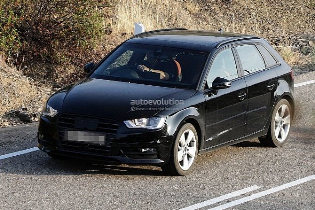 Шпионски снимки на A3 Sportback