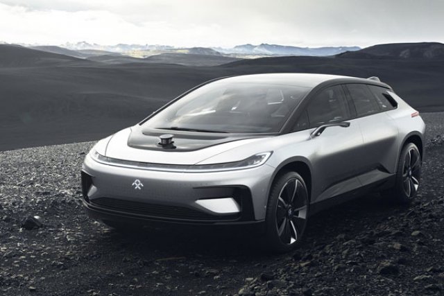 Колата на Faraday Future отказа на официалната си премиера