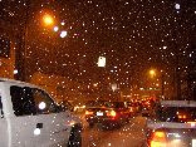 В Сиатъл се учат да карат на сняг...