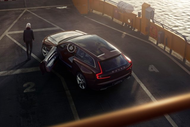 Комбито с две врати на Volvo