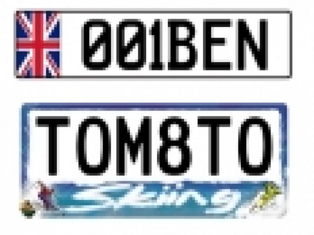 Във Великобритания забраниха провокативните автомобилни номера