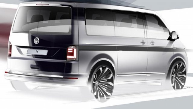 Първи поглед към Volkswagen T6