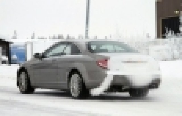 Нови шпионски снимки на купето на S-Class