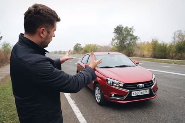 Тест на новата Lada Vesta