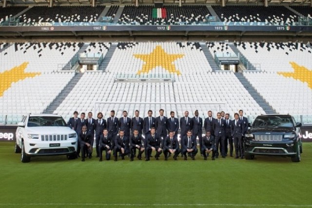 Футболистите на Ювентус вече карат Jeep Grand Cherokee