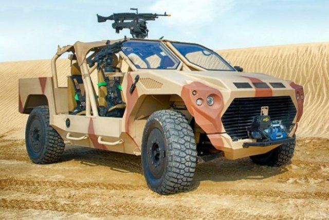 Армейски всъдеход получи двигател на Maserati