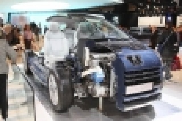 Париж 2010 - Първият сериен дизел-електрически хибрид