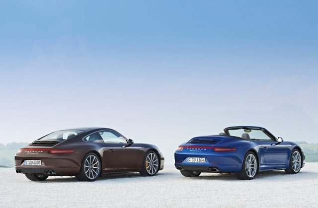 Новото Porsche 911 Carrera 4 и 4S - първи официални снимки