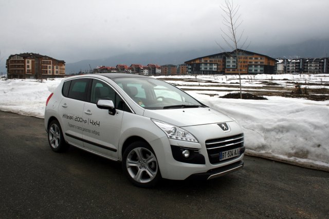 Peugeot първи съчета дизел и електричество