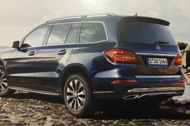 Първи снимки на Mercedes-Benz GLS